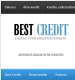 BestCredit ātrie aizdevumi un patēriņu kredīti